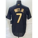 KC.Royals #7 Bobby Witt Jr. Black Stitched Jersey