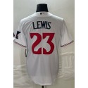 M.Twins #23 Royce Lewis White Stitched Jersey