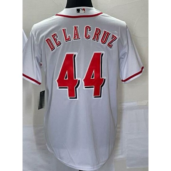 C.Reds #44 Elly De La Cruz White-1 Stitched Jersey