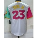 SD.Padres #23 Fernando Tatis Jr. White City Connect Stitched Jersey