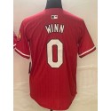 A.Cardinals #0 Masyn Winn Red City Connect Stitched jersey