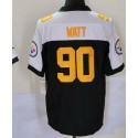 P.Steelers #90 T. J. Watt Black-1 Stitched jersey