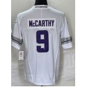 MN.Vikings #9 J.J. McCarthy White-1 Stitched jersey