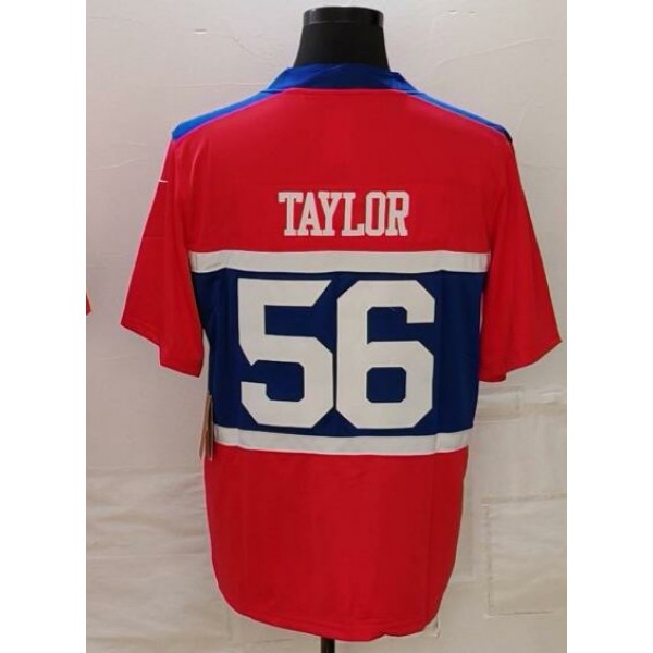 NY.Giants #56 Lawrence Taylor Century Red Stitched jersey