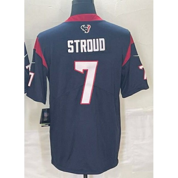 H.Texans #7 C.J. Stroud Blue Stitched jersey