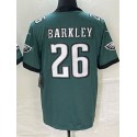 P.Eagles #26 Saquon Barkley Green-1 Stitched jersey