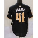 NO.Saints #41 Alvin Kamara Black CB Stitched Jersey