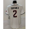 D.Broncos  #2 Pat Surtain II White CB Stitched Jersey