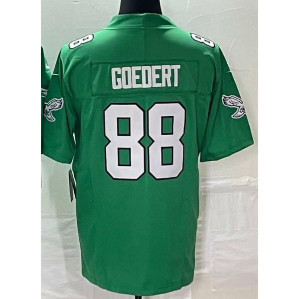 P.Eagles #88 Dallas Goedert Green F.U.S.E. Stitched jersey