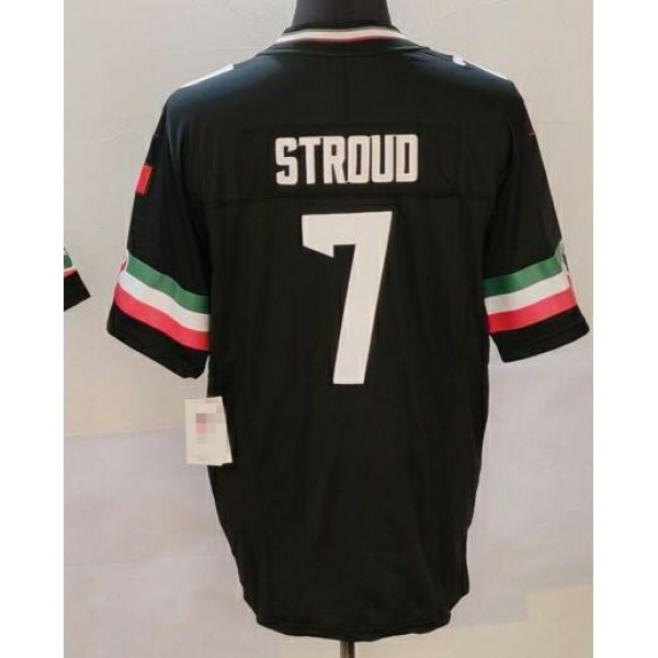 H.Texans #7 C.J. Stroud Black Mexico F.U.S.E. Stitched jersey