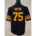 P.Steelers #75 Joe Greene Black-1 Stitched Jersey