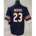 C.Bears #23 Devin Hester Navy Stitched Jersey