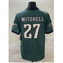 P.Eagles #27 Quinyon Mitchell Green-1 Stitched Jersey