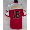 SF.49ers #16 Joe Montana Red-1 Stitched jersey