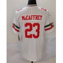 SF.49ers #23 Christian McCaffrey White F.U.S.E. Mexico Stitched jersey