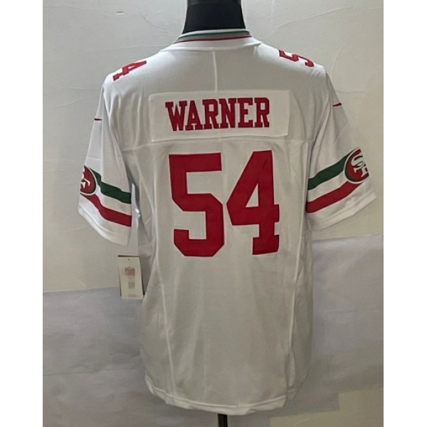 SF.49ers #54 Fred Warner White F.U.S.E. Mexico Stitched jersey