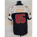 SF.49ers #85 #85 George Kittle Balck F.U.S.E.Stitched jersey