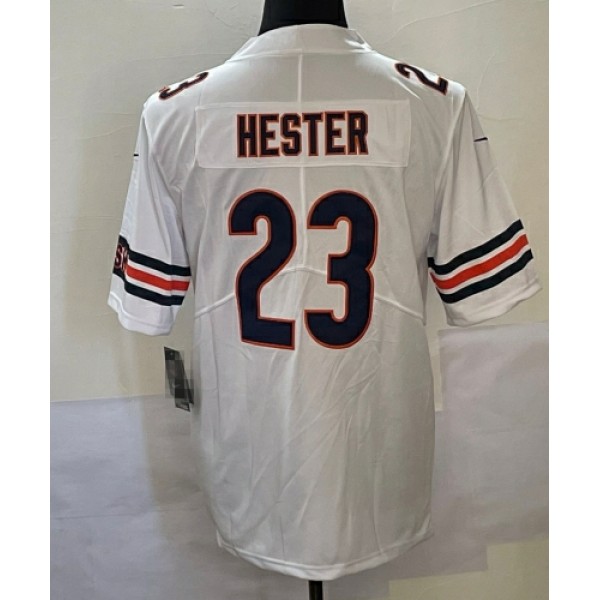 C.Bears #23 Devin Hester White Stitched Jersey