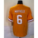 TB.Buccaneers #6 Baker Mayfield Orange F.U.S.E. Stitched jersey