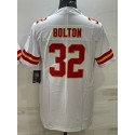 KC.Chiefs #32 Nick Bolton White Stitched Jersey