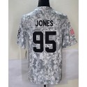 KC.Chiefs #95 Chris Jones Arctic Camo F.U.S.E. Stitched jersey