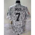 D.Cowboys #7 Trevon Diggs Arctic Camo F.U.S.E. Stitched jersey