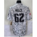 P.Eagles #62 Jason Kelce F.U.S.E Arctic Camo Stitched jersey