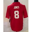 NY.Giants #8 Daniel Jones Red Stitched jersey