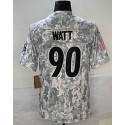 P.Steelers #90 T. J. Watt Arctic Camo F.U.S.E. Stitched jersey